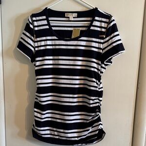 Michael Kors Striped Black and White Women's Top NWT